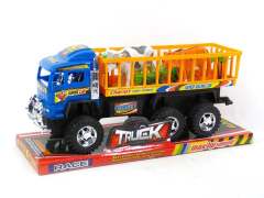 Friction Truck Tow Animal  W/L(2C ) toys