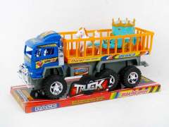 Friction Truck Tow Pull Line Car  W/L(2C) toys