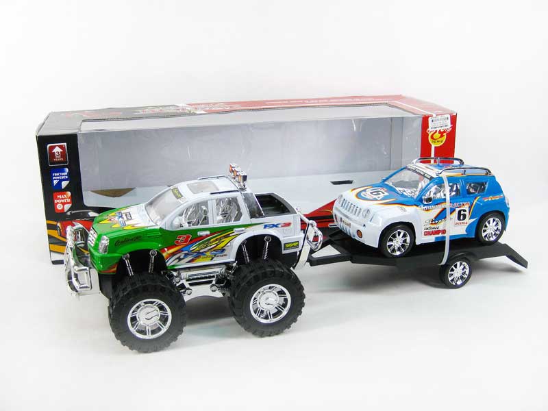 Friction Cross-country  Tow Truck toys