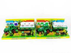 Friction Farmer Car(2in1) toys