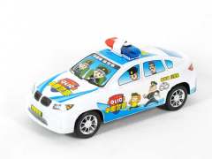 Friction  Police Car(2C) toys
