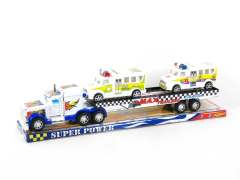 Friction Truck Tow Free Wheel  Ambulance(2C) toys