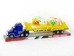 Friction  Truck Tow Wind-up Plane(2C ) toys
