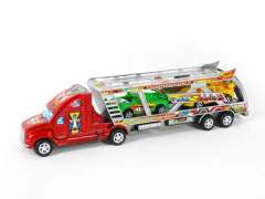 Friction Truck Tow Sports Car(2C ) toys