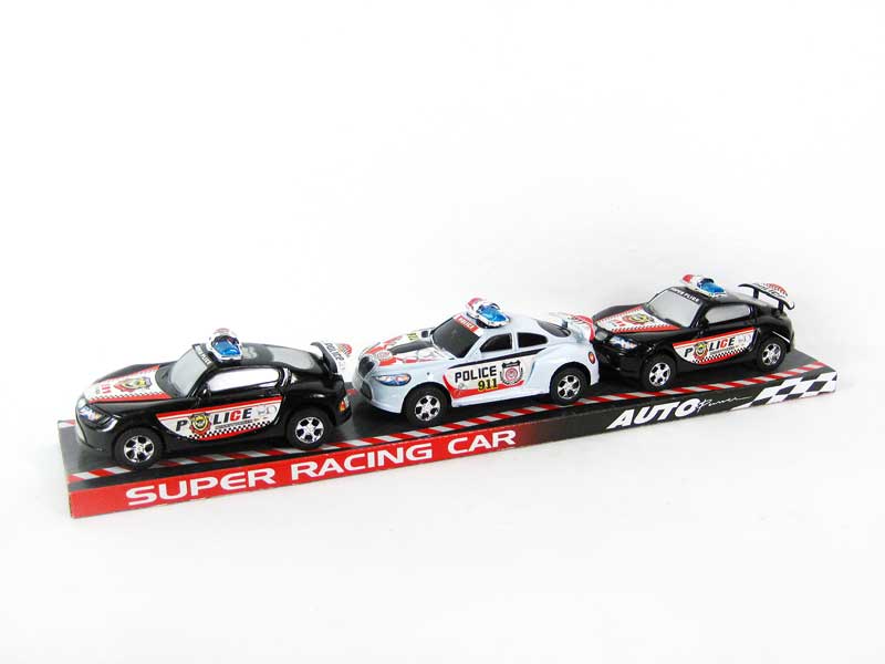 Friction Power Police Car(3in1) toys