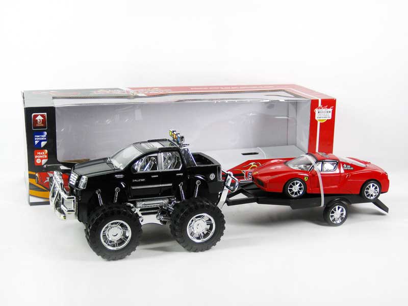 Friction Cross-country Tow Truck(3C) toys