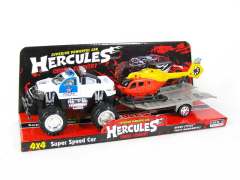 Friction Cross-country Police  Car(2C) toys