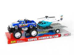 Friction Cross-country Car Tow Truck(2C) toys