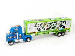 Friction Truck Tow Panda(2C) toys