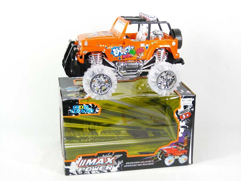 Friction Cross-country Car W/L_M(2C) toys