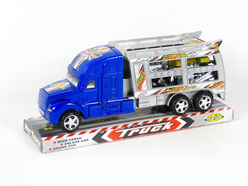 Friction  Truck Tow Free Wheel Motorcycle(2C) toys