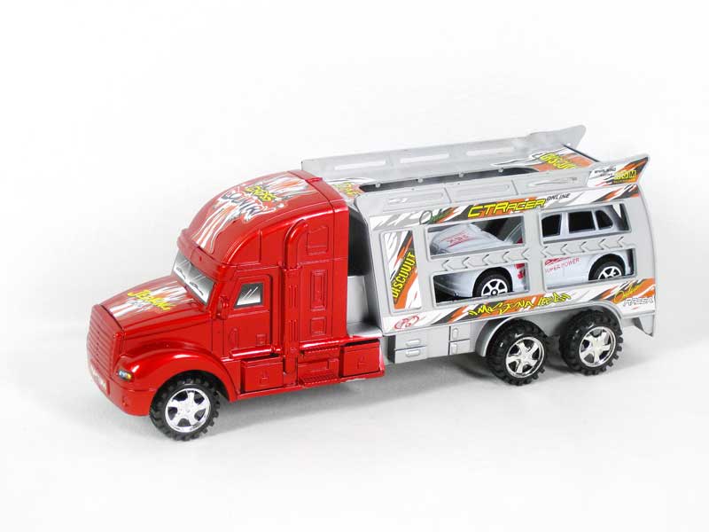 Friction  Truck Tow Free Wheel Car(2C) toys