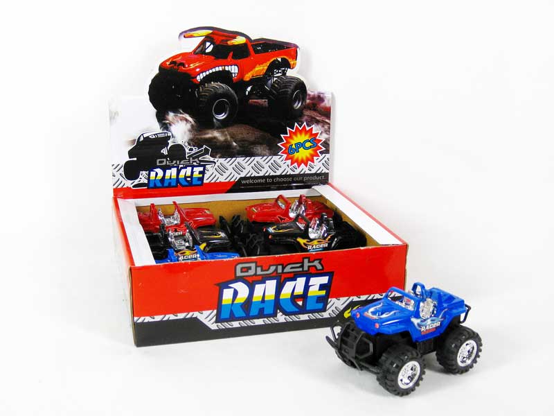 Friction Cross-country Car(6in1) toys