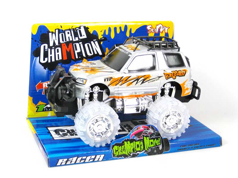 Friction Police Car W/L_IC(3C) toys