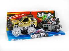 Friction Truck W/L_IC Tow  Motorcycle toys