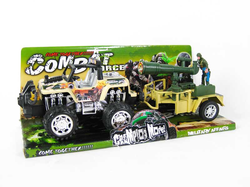 Friction Truck Tow Cannon toys