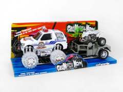 Friction Truck W/L_IC Tow Motorcycle toys