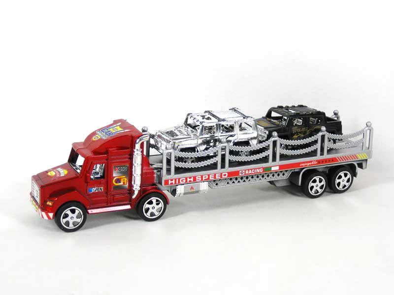 Friction Truck Tow Free Wheel Car(2C ) toys