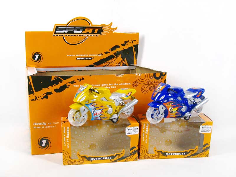 Friction Motorcycle W/L_M(12in1) toys