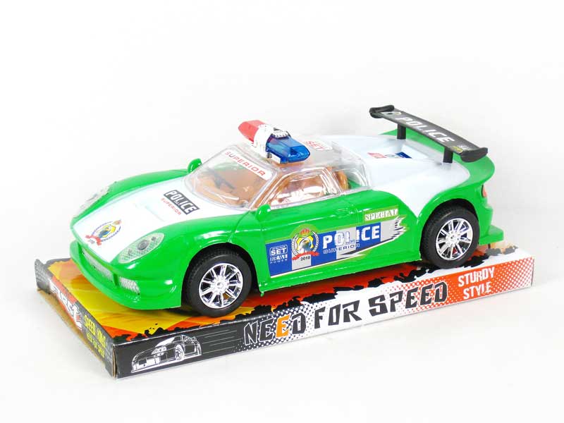 Friction Police Car(2S3C) toys