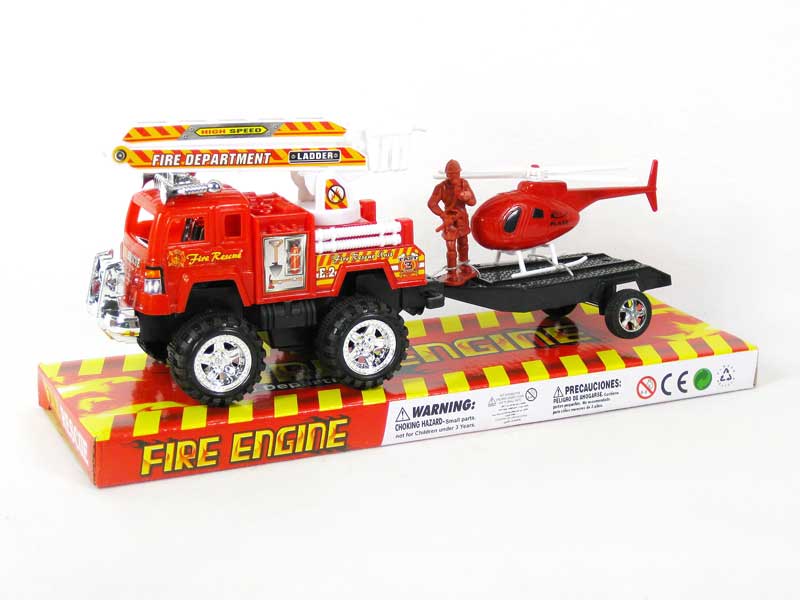 Friction FireTrailer toys
