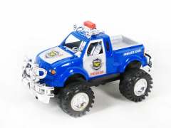 Friction Cross-country  Police Car(2C)