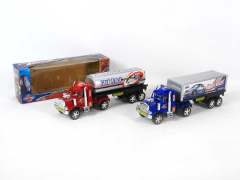 Friction Container Truck & Oilcan Car(2S2C)