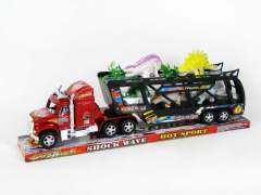 Friction Double Deck Trailer(2C)