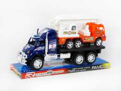Friction Truck Tow Fire Engine(2C)