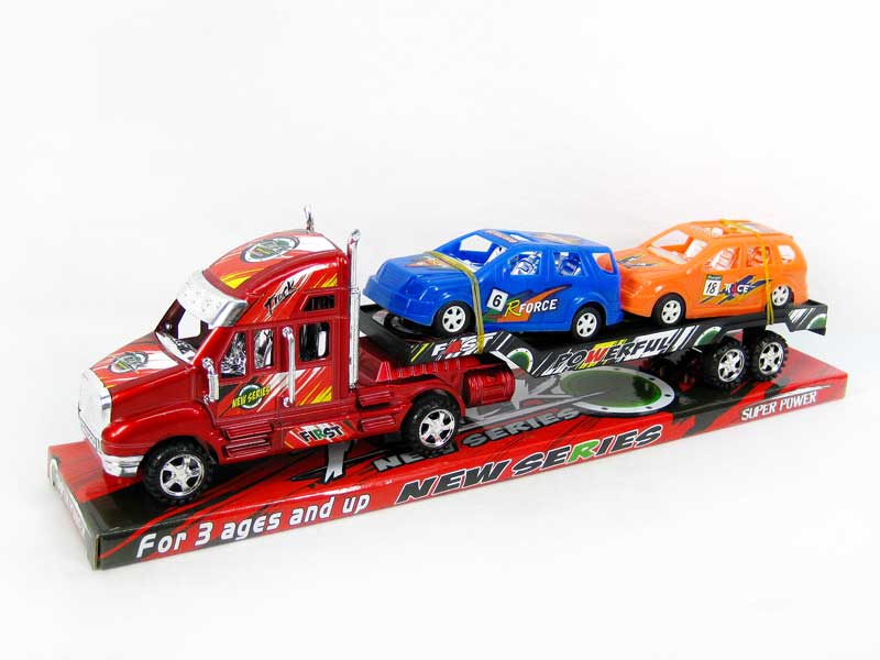 Friction Truck Tow Car3C) toys