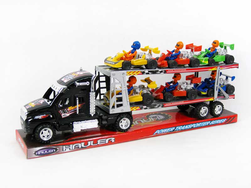 Friction Truck Tow Free Wheel Car toys