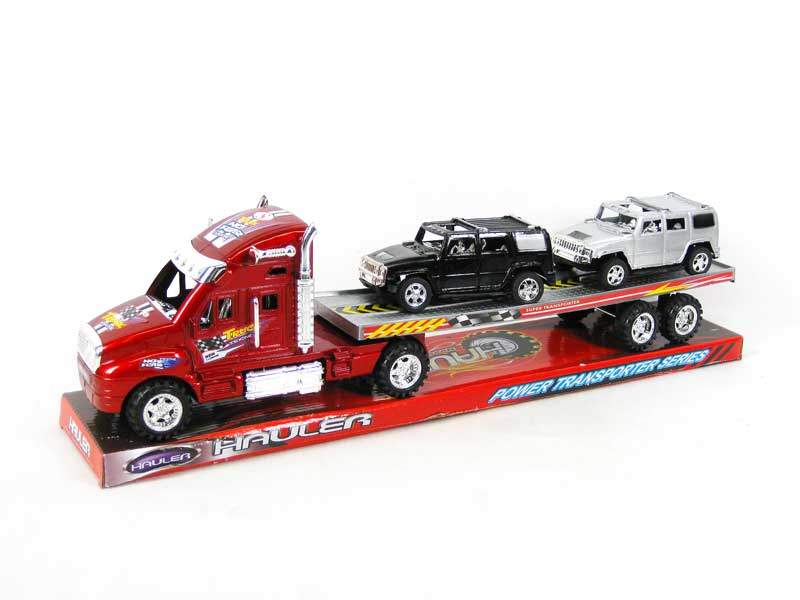 Friction  Truck Tow Free Wheel Car toys