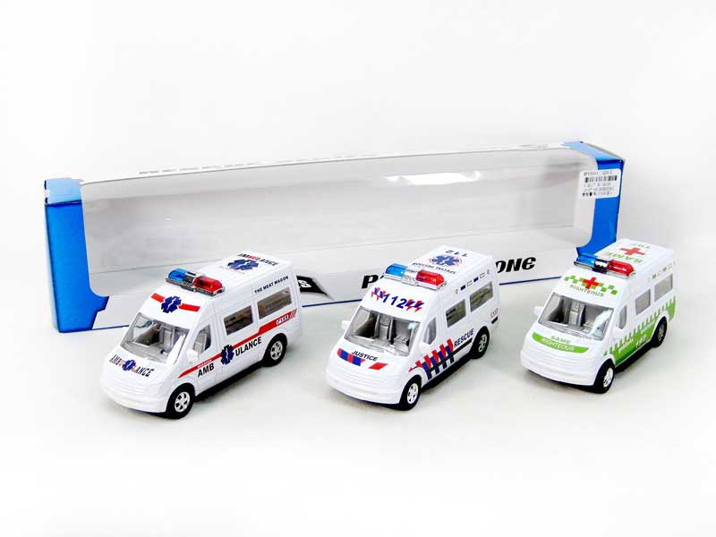 Friction Police Car(3in1) toys