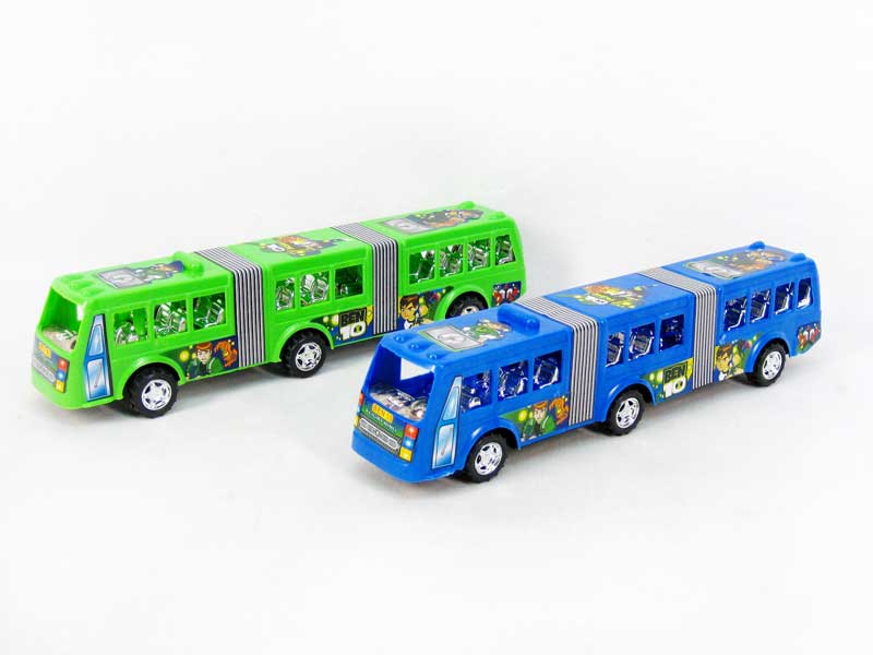 BEN10 Friction  Bus(2C) toys