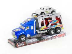 Friction Double Deck Trailer(2C) toys