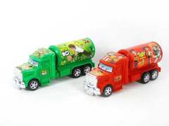 Friction Container Truck & Oilcan Car(2S)