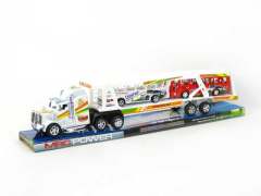 Friction Truck Tow Bus toys