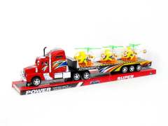 Friction Truck Tow Wind-up Plane toys