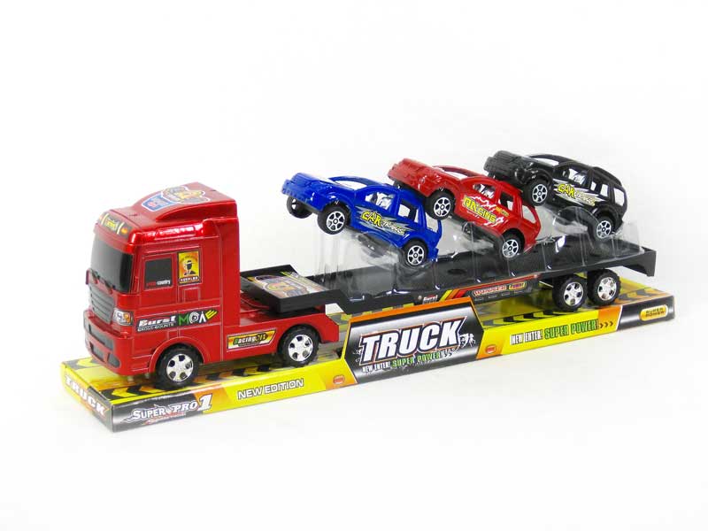 Friction Truck Tow Free Wheel Racing Car(3C) toys