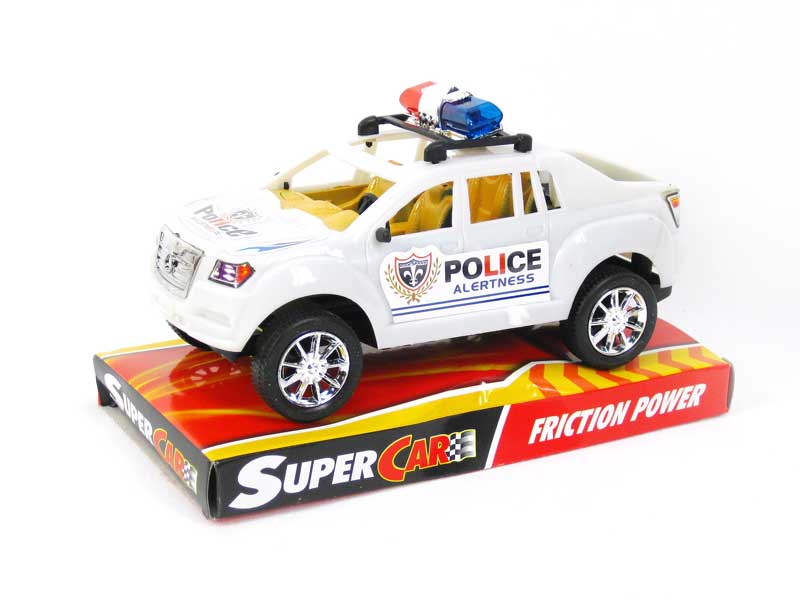 Friction Police Car(2C) toys