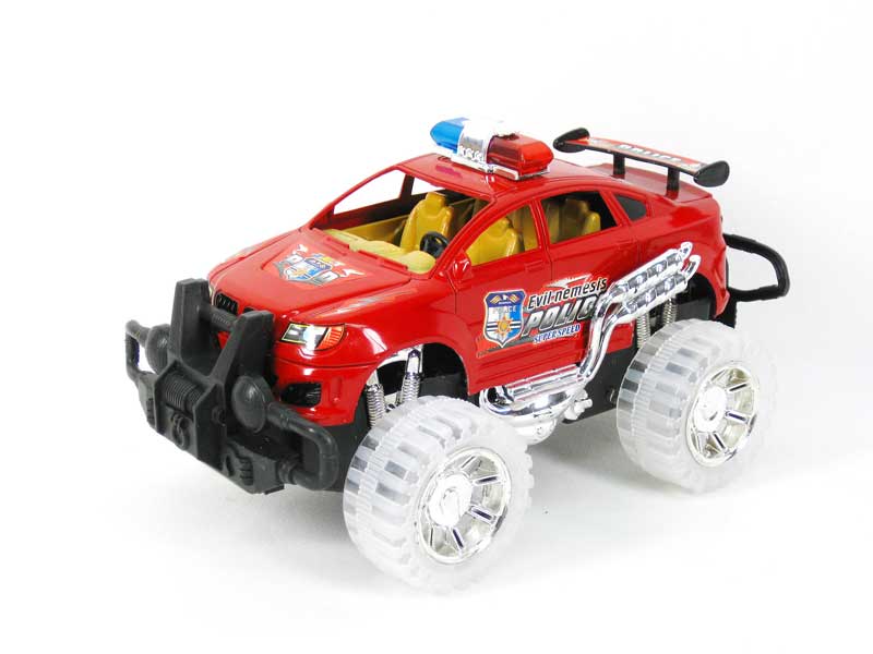 Friction Cross-country Police Car W/L(3C) toys