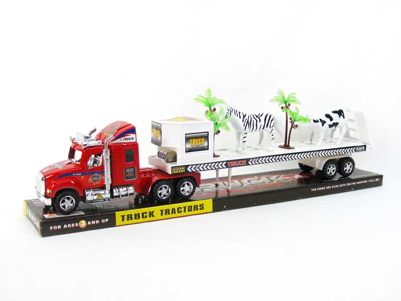 Friction Truck Tow Animal toys