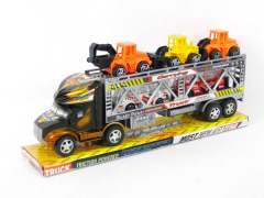 Friction Double Deck Trailer(2C) toys