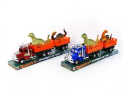 Friction Truck Tow Dinosaurs(2C)