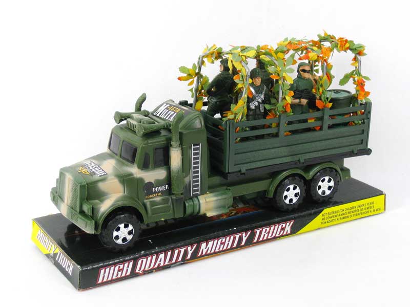 Friction Truck Tow Soldier toys