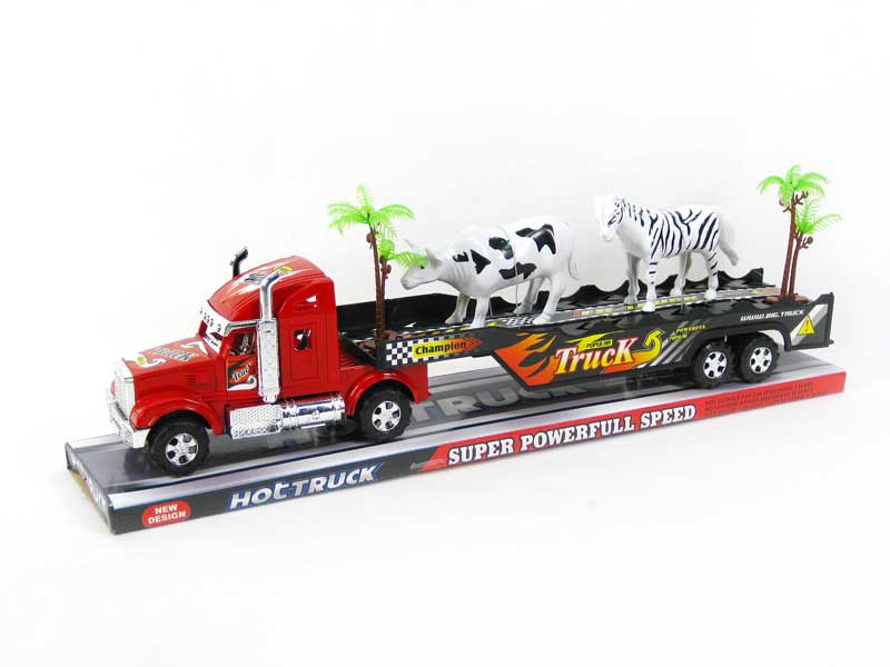 Friction Truck Tow Animal(3C) toys