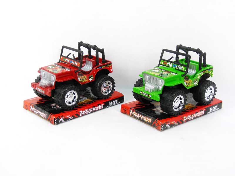 NEN10 Friction Jeep(2C) toys