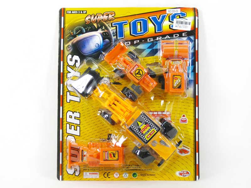 Friction Construction Truck(4in1) toys