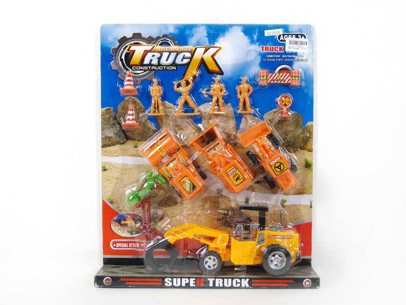 Friction Construction Truck Set(4in1) toys