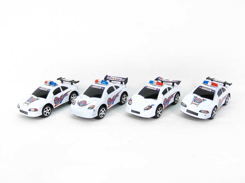 Friction Police Car(4S) toys
